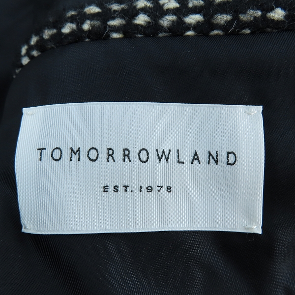 実際に弊社で買取させて頂いたTOMORROWLAND/トゥモローランド ウール コート/44の画像 2枚目