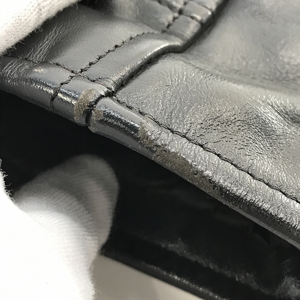 実際に弊社で買取させて頂いたHARLEY-DAVIDSON/ハーレーダビッドソン レザー シングルライダースジャケット Mの画像 8枚目