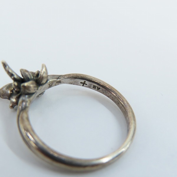 実際に弊社で買取させて頂いた【ギャラ付き】KONRON/コンロン リルメモリーリング/ピンクダイヤ  #7/7号の画像 7枚目