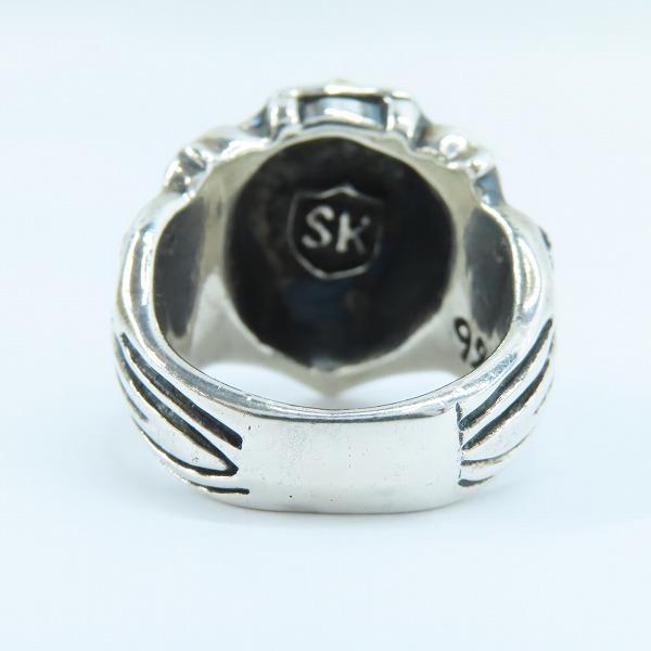 実際に弊社で買取させて頂いたStar Knights/スターナイツ ソード エンブレム  エクスカリバー リング SILVER925/シルバー ゴールドカラー/16号-16.5号の画像 3枚目