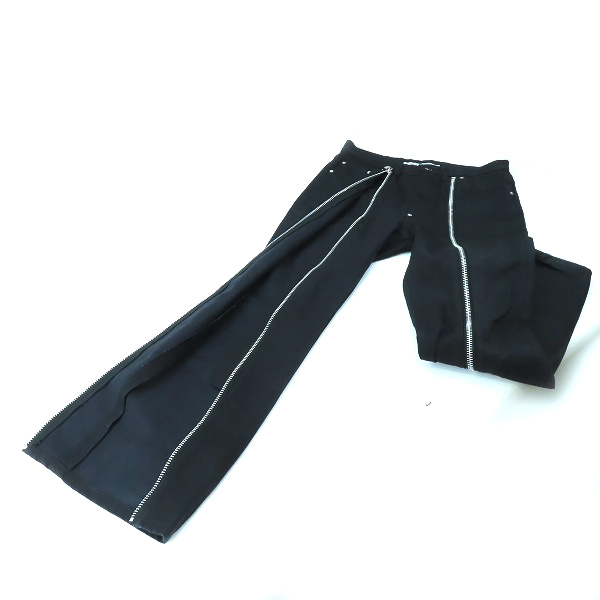 実際に弊社で買取させて頂いたJOHN LAWRENCE SULLIVAN/ジョンローレンスサリバン Rigid Denim Zipped Pants/リジッドデニム ジップパンツ JLS-02-19/46の画像 3枚目