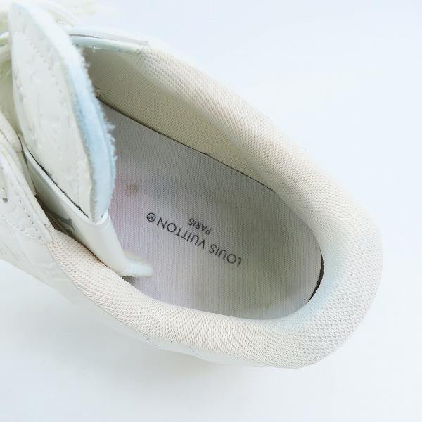 実際に弊社で買取させて頂いたLOUIS VUITTON/ルイヴィトン リヴォリライン モノグラムミニ レザースニーカー MS0272/9.5の画像 4枚目