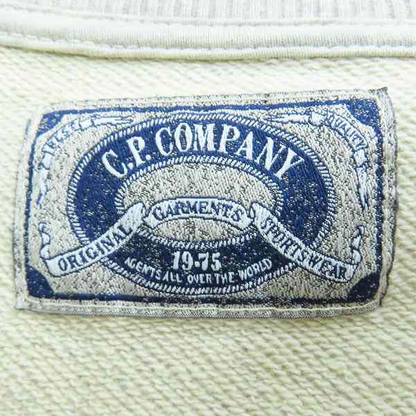 実際に弊社で買取させて頂いたC.P. COMPANY/C.P. カンパニー ワッペン クルーネックスウェット XLの画像 2枚目