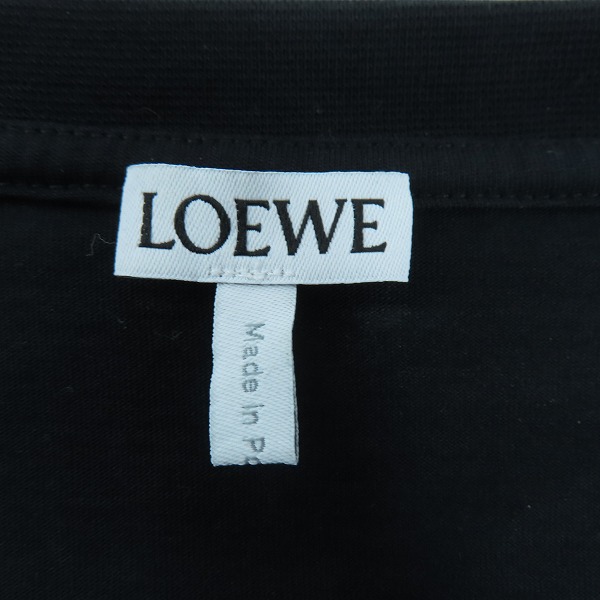 実際に弊社で買取させて頂いたLOEWE/ロエベ 24SS RELAXED FIT T-SHIRT/アナグラムロゴ刺繍 半袖Tシャツ H526Y22J61/Lの画像 2枚目