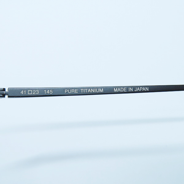 実際に弊社で買取させて頂いたTitanos×FACTORY900/チタノス×ファクトリー900 度入り眼鏡フレーム/アイウェア MF-002の画像 5枚目