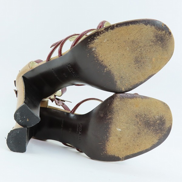 実際に弊社で買取させて頂いたPRADA/プラダ レディース  サンダル/36の画像 2枚目