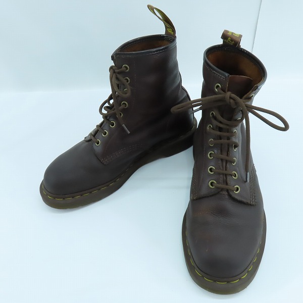 実際に弊社で買取させて頂いたDr Martens/ドクターマーチン 1460 8 Eye Boot Tan Carpathian 8ホールブーツ 20847220 UK8
