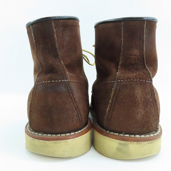 実際に弊社で買取させて頂いたREDWING/レッドウィング クラシックワーク 6インチ モックトゥ ブーツ 8878/US8の画像 1枚目