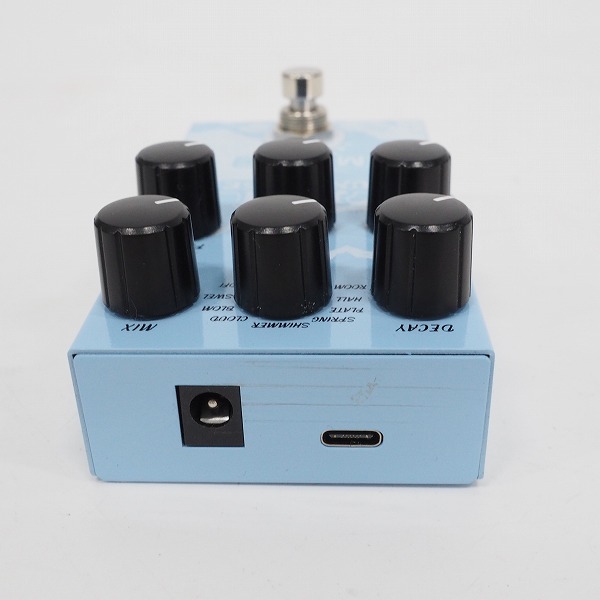 実際に弊社で買取させて頂いたM-VAVE MINI UNIVERSE/ミニユニバース リバーブ エフェクター【動作確認済】の画像 4枚目