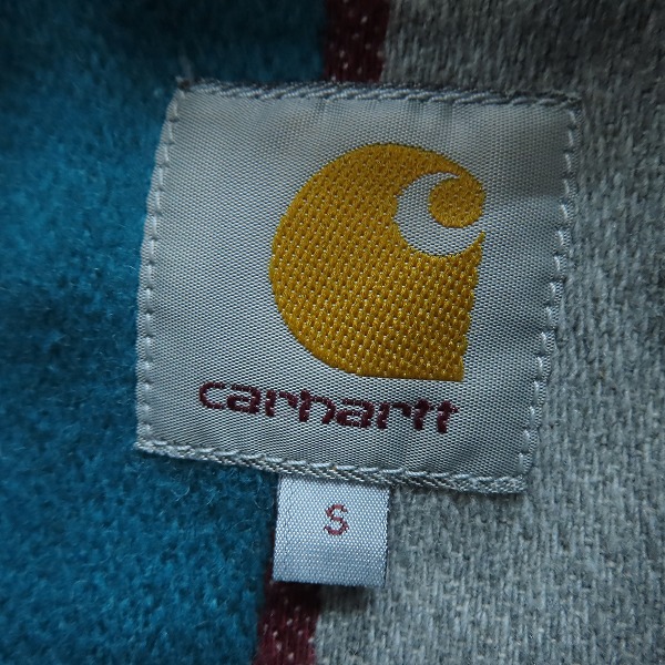 実際に弊社で買取させて頂いたSTUSSY×Carhartt/ステューシー×カーハート WIP Chore Coat チョアコート ダック地 カバーオール/Sの画像 2枚目