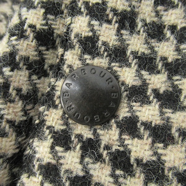 実際に弊社で買取させて頂いたBarbour/バブアー 千鳥柄 ジャケット ジャケット 222MCAS005/36の画像 6枚目