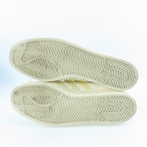 実際に弊社で買取させて頂いたadidas×atmos/アディダス×アトモス SUPER STAR 80s GSNK/スーパースター グロー イン ザ ダーク スネーク/M25977/26.5の画像 2枚目