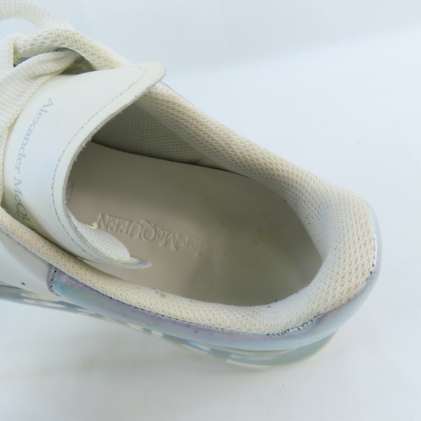実際に弊社で買取させて頂いたAlexander McQueen/アレキサンダーマックイーン  WIA3A OVERSIZED スニーカー 662657/39の画像 4枚目