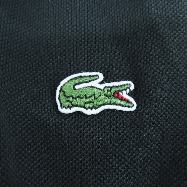 実際に弊社で買取させて頂いたLACOSTE/ラコステ 半袖ポロシャツ ブラック L1212 /3の画像 5枚目