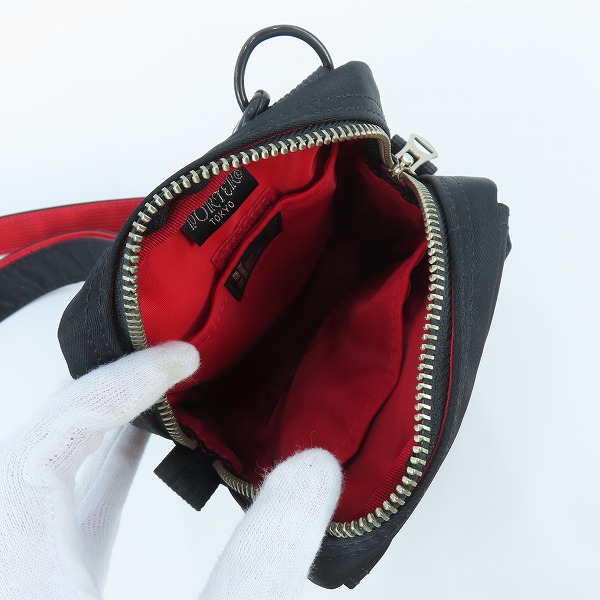 実際に弊社で買取させて頂いたPORTER/ポーター L-fine/エルファイン ILS共同企画 ミニショルダーバッグ POUR BEAUX MESSIEURS LYD 383-06694の画像 3枚目