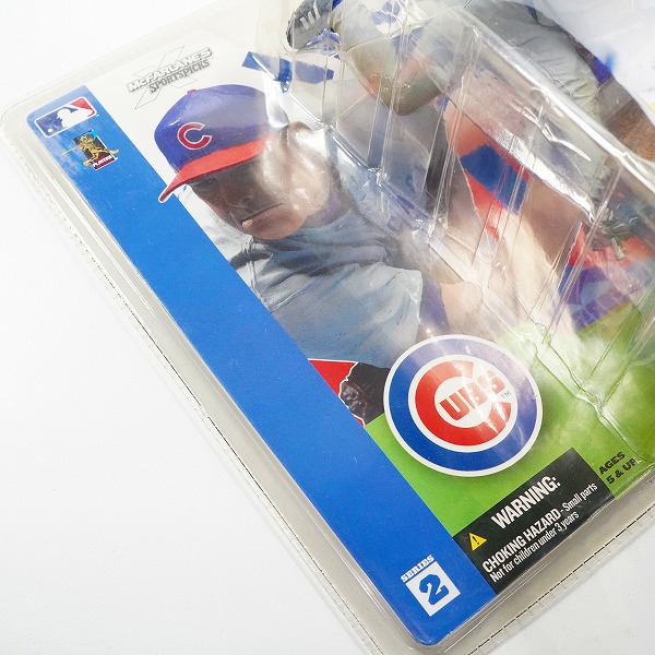 実際に弊社で買取させて頂いた【未開封】McFARLANE TOYS/マクファーレントイズ シカゴ・カブス #34 KERRY WOOD ケリー・ウッド フィギュアの画像 5枚目