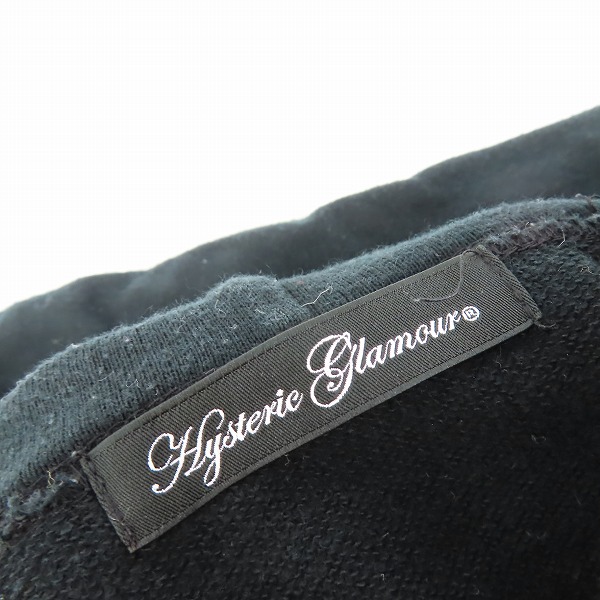 実際に弊社で買取させて頂いたHYSTERIC GLAMOUR/ヒステリックグラマー パーカー 0134cf06 Fの画像 2枚目