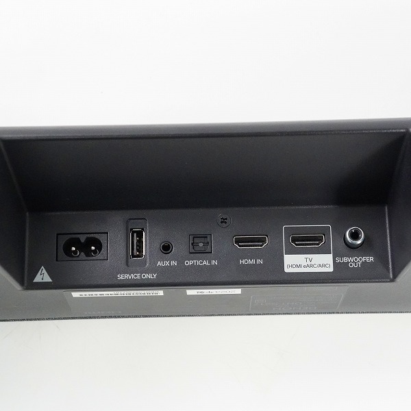 実際に弊社で買取させて頂いたDENON/デノン DHT-S217 2023年製 Dolby Atmos対応 デュアルサブウーハー内蔵 サウンドバー 動作確認済みの画像 7枚目