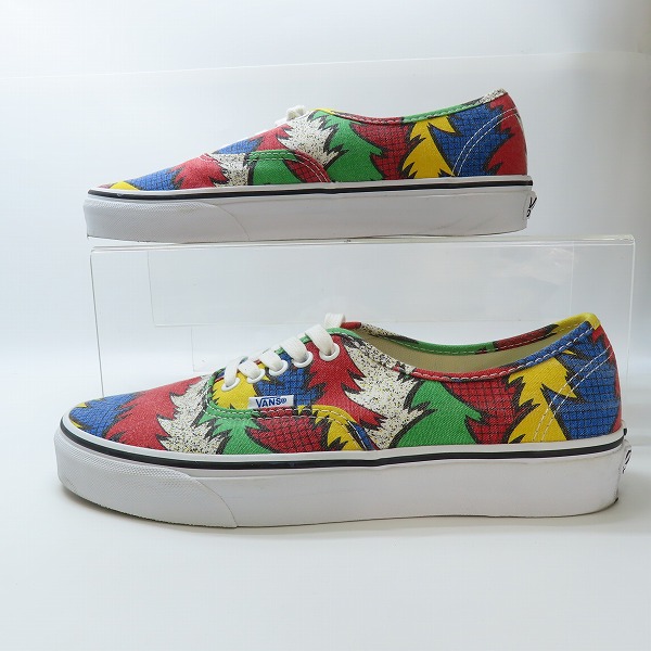 実際に弊社で買取させて頂いたVANS バンズ VAN DOREN/バンドーレン 総柄 ローカットスニーカー TB4R/8.5の画像 3枚目