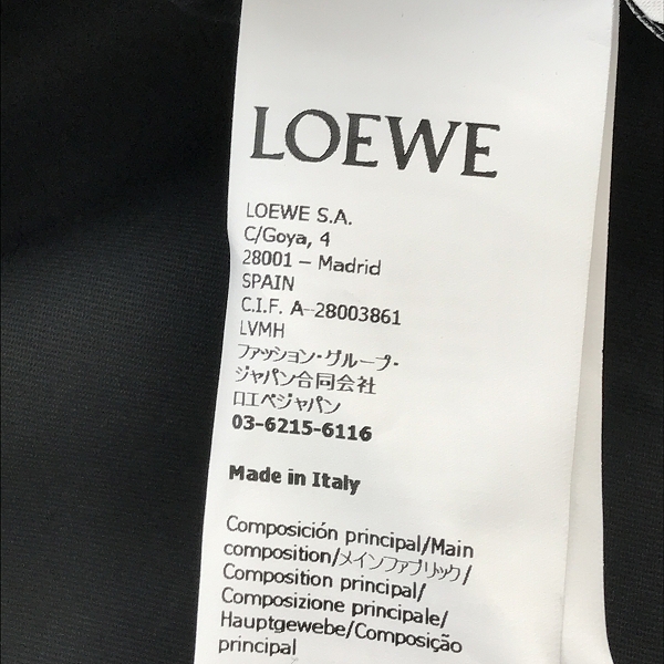 実際に弊社で買取させて頂いた【未使用】LOEWE/ロエベ 24FW SHIRT アナグラム シャツ H526Y05X82 37 の画像 4枚目