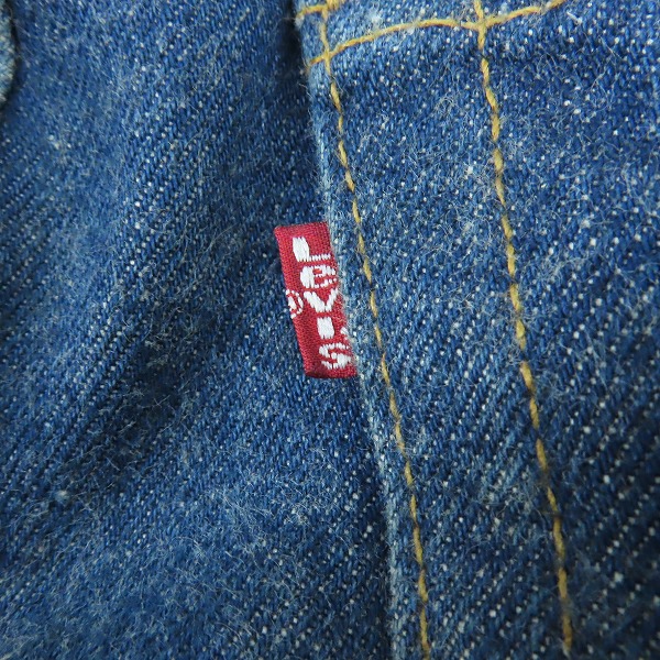 実際に弊社で買取させて頂いたLevi's/リーバイス 501xx  USA製 刻印520 ボタンフライ デニムパンツ /W31 L31の画像 6枚目