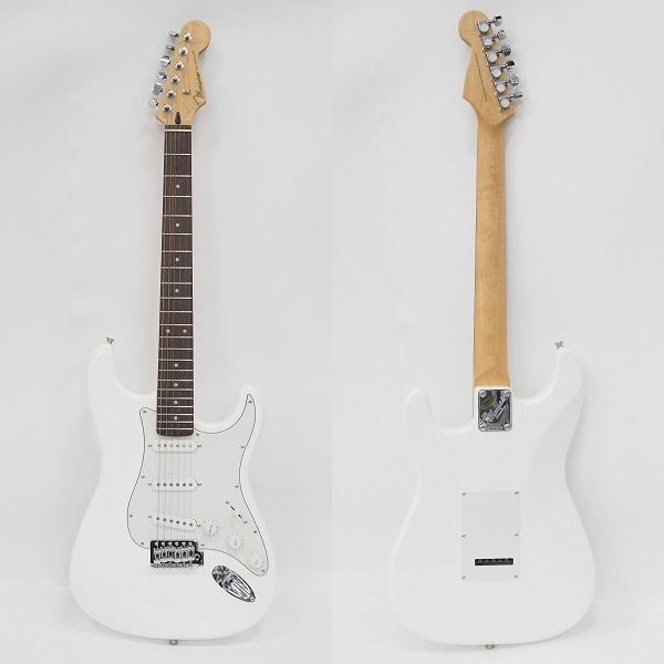 実際に弊社で買取させて頂いた★Mavis/メイビス MST-200 ストラトキャスターType エレキギター ギグケース付の画像 1枚目