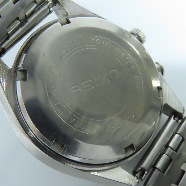 実際に弊社で買取させて頂いたSEIKO/セイコー BELL MATIC ベルマチック 4006-7010 自動巻きの画像 4枚目