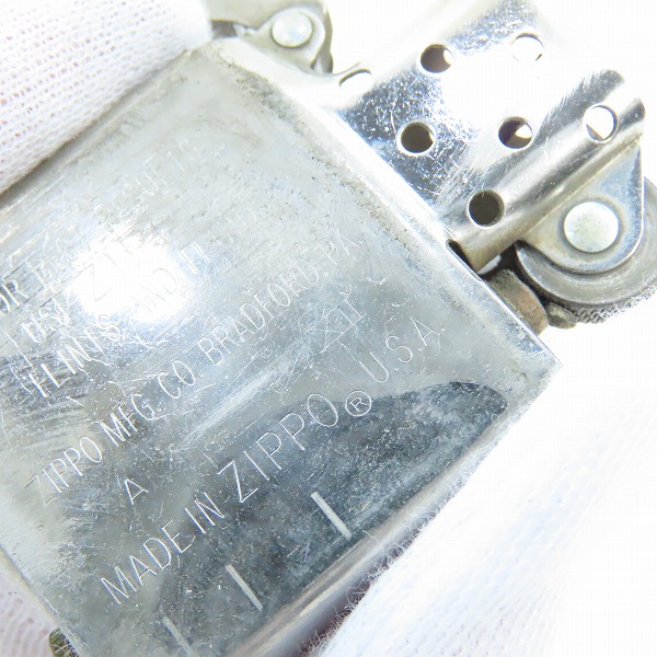 実際に弊社で買取させて頂いたZIPPO/ジッポー Harley-Davidson/ハーレーダビッドソン イーグルメタル エンジン型台座/スタンド付き/1995年製の画像 7枚目