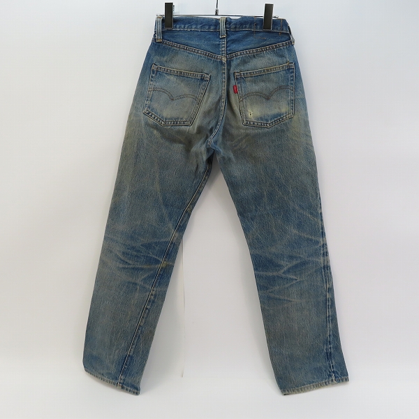 実際に弊社で買取させて頂いたLevis/リーバイス 501/66後期/刻印6/スモールe ヴィンテージ/ビンテージデニムパンツ の画像 1枚目