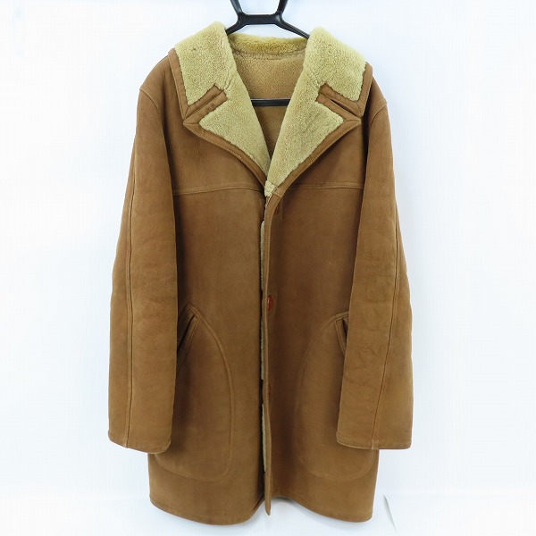 実際に弊社で買取させて頂いたAbercrombie＆Fitch/アバクロンビー＆フィッチ/アバクロ 黒タグ ヴィンテージ ムートン コート/38