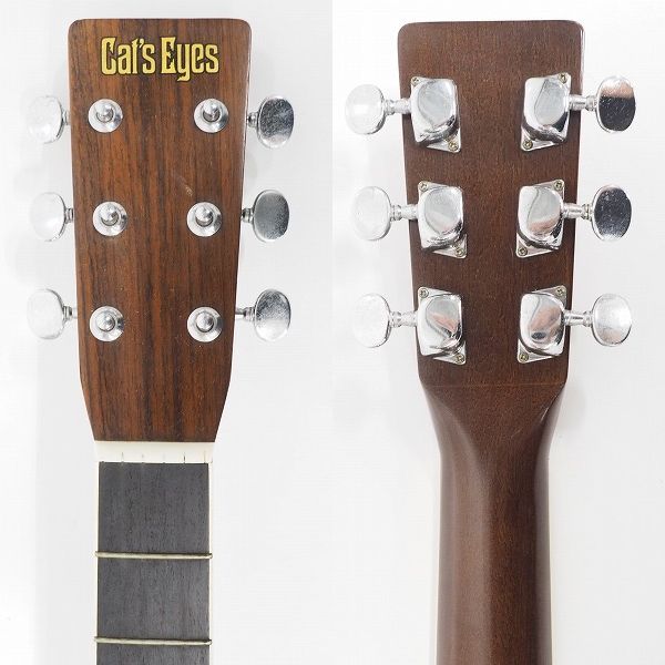 実際に弊社で買取させて頂いた★【弦無し】TOKAI/トーカイ Cat's Eyes CE-200 アコースティックギター/アコギの画像 2枚目