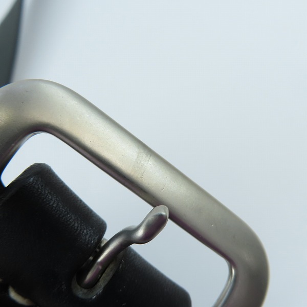 実際に弊社で買取させて頂いた(2)【未使用】SUGAR CANE/シュガーケーン レザーベルト/SCO-2320/ブラック/40の画像 6枚目