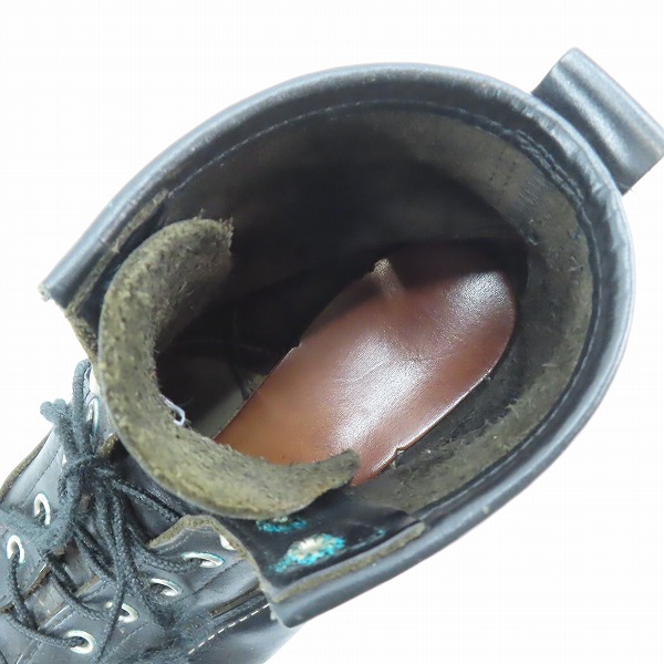 実際に弊社で買取させて頂いたRED WING/レッドウィング ラインマン/クロムエクセルレザー ブーツ 2909/9Dの画像 4枚目
