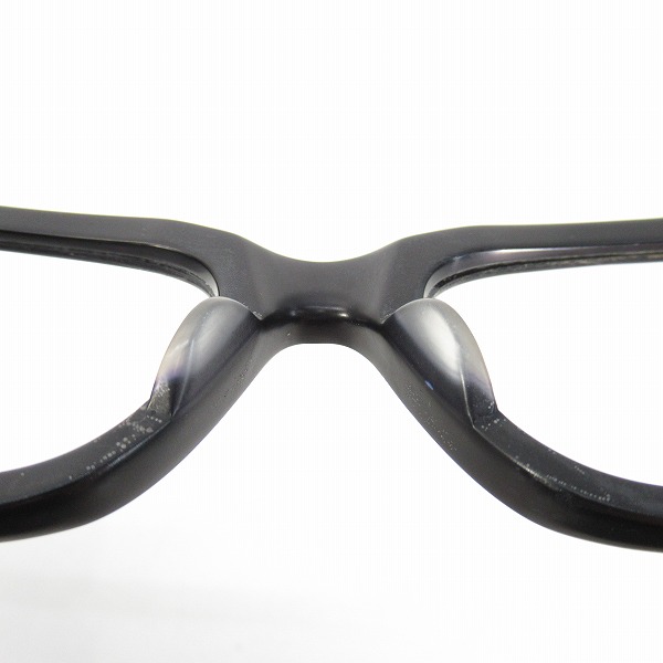 実際に弊社で買取させて頂いたCHROME HEARTS/クロムハーツ BAGDANG2-A マットブラック メガネフレーム/アイウェアの画像 6枚目