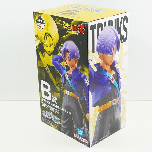実際に弊社で買取させて頂いた【未開封】BANDAI SPIRITS/バンダイスピリッツ 一番くじ ドラゴンボール 未来への決闘!! B賞 トランクス MASTERLISE フィギュアの画像 2枚目