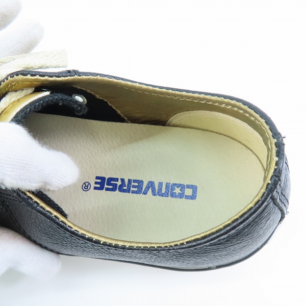 実際に弊社で買取させて頂いたCONVERSE/コンバース ALL STAR G&S OX 100th Anniversary Collection/オールスター 100周年 ブラック/26.0の画像 4枚目