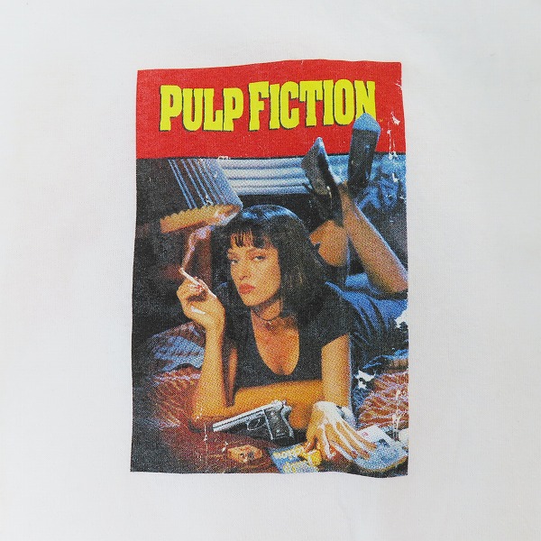 実際に弊社で買取させて頂いたWACKO MARIA/ワコマリア PULP FICTION CREW NECK LONG SLEEVE T-SHIRT (TYPE-3) ロングTシャツ PF-WM-LT03/Lの画像 3枚目