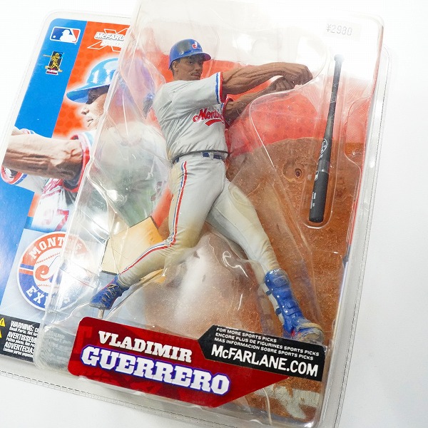 実際に弊社で買取させて頂いた【未開封】McFARLANE TOYS/マクファーレントイズ モントリオール・エクスポズ #27 VLADIMIR GUERRERO ブラディミール・ゲレーロの画像 3枚目