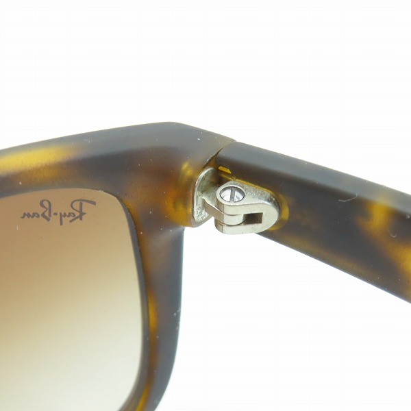 実際に弊社で買取させて頂いたRay-Ban/レイバン JUSTIN/ジャスティン デミ柄 アイウェア/サングラス RB4165-F 856-13の画像 4枚目