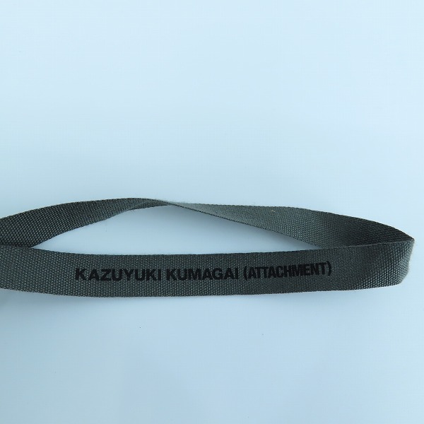 実際に弊社で買取させて頂いたKAZUYUKI KUMAGAI ATTACHMENT/カズユキクマガイ アタッチメント ハイパワーストレッチ ツイルバイカーパンツ KP83-085/1の画像 4枚目