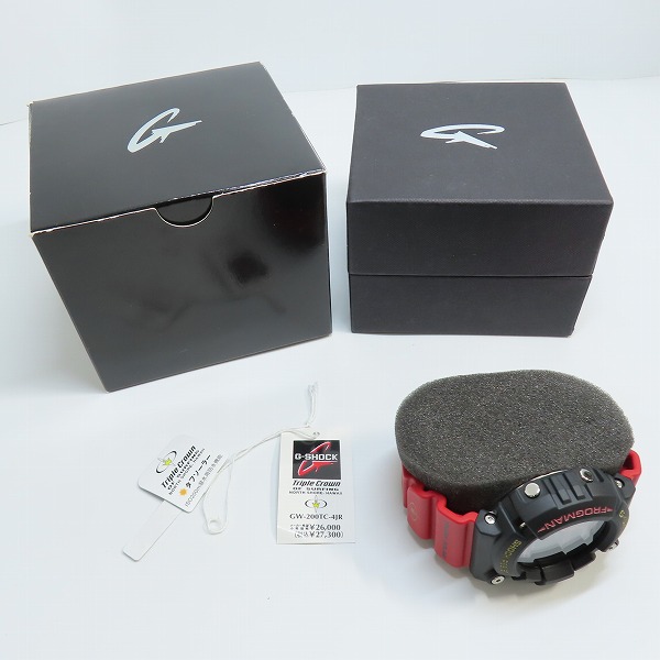 実際に弊社で買取させて頂いたG-SHOCK/Gショック FROGMAN/フロッグマン '05年モデル トリプルクラウン GW-200TC-4JRの画像 6枚目