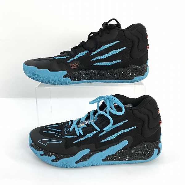 実際に弊社で買取させて頂いたPuma/プーマ MB.03 Blue Hive ラメロ・ボール シグネイチャーモデル 379221-01/27.5の画像 3枚目