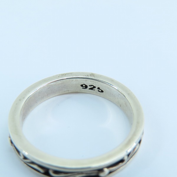 実際に弊社で買取させて頂いたROYAL ORDER/ロイヤルオーダー SMALL VERONETTE シルバー リング/16号の画像 7枚目