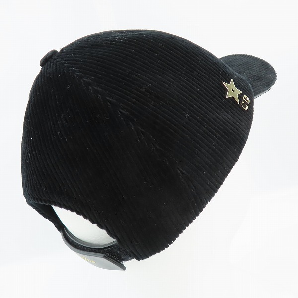 実際に弊社で買取させて頂いたChristian Dior/クリスチャン ディオール D-プレイヤー コーデュロイキャップ 45DPV918E141/59の画像 3枚目