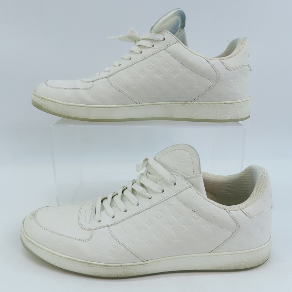 実際に弊社で買取させて頂いたLOUIS VUITTON/ルイヴィトン リヴォリライン モノグラムミニ レザースニーカー MS0272/9.5の画像 3枚目