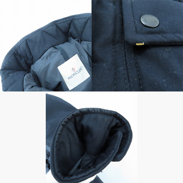 実際に弊社で買取させて頂いたMONCLER/モンクレール DECROUX GIUBBOTTO/ダウンジャケット C20914197885 53227/4の画像 9枚目