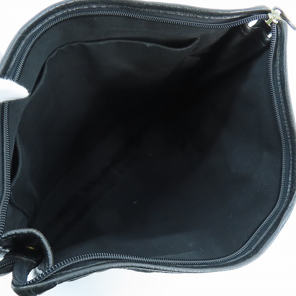 実際に弊社で買取させて頂いたIL BISONTE/イルビゾンテ レザー切替 ハンドバッグの画像 4枚目