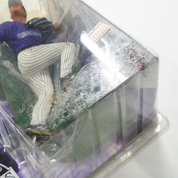 実際に弊社で買取させて頂いた【未開封】McFARLANE TOYS/マクファーレントイズ コロラド・ロッキーズ #33 Larry WALKER ラリー・ウォーカー フィギュアの画像 4枚目