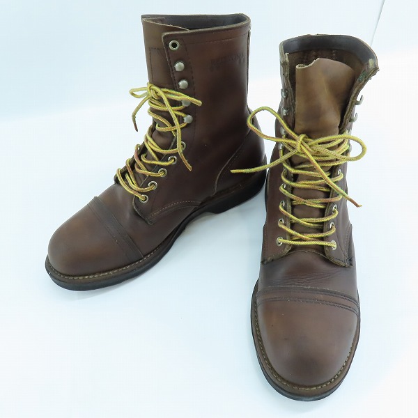 実際に弊社で買取させて頂いたRED WING/レッドウィング ロガーブーツ Z41 PT91 8.5D