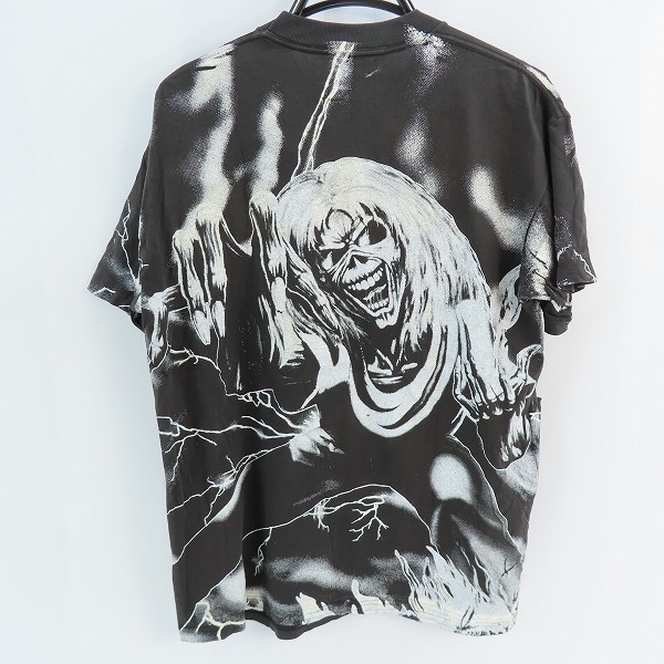 実際に弊社で買取させて頂いた【難有り】IRON MAIDEN/アイアンメイデン バンドTシャツ 1992/Lの画像 1枚目
